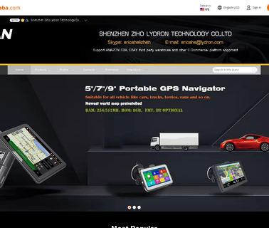 Shenzhen Ziho Lydron Technology car portable gps navigation