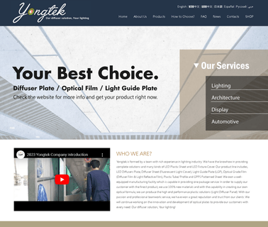 Yongtek led cover