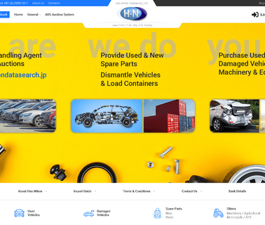Has Nihon Trading exporter vehicle