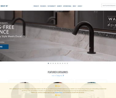 T & S Brass: Top Selection of Faucets and Plumbing Parts - T & S full fittings