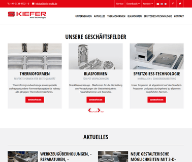 Homepage - Kiefer-Mold.De quick mould change