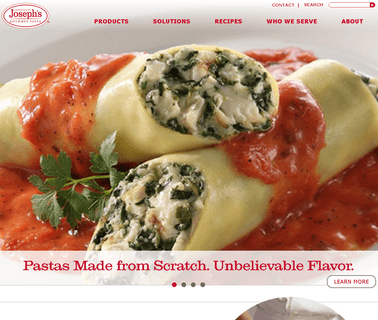 Josephs Gourmet Pasta appetizers