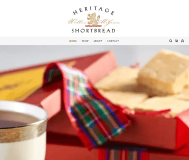 Heritage Shortbread: Profile scottish dirk