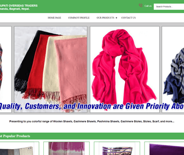 Pashupati Overseas Traders twill sacking