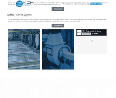 Kch Engineered Systems spray equipment manual