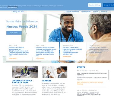 Fresenius Kabi Usa,  intensive calenders