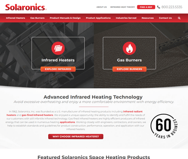 Home - Solaronics infrared radiant heaters