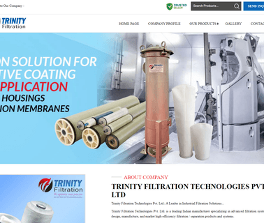 Trinity Filtration Technologies liquid bag cartridges