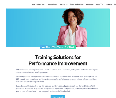 The Training Associates learning projects