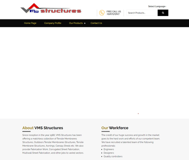 Vms Structures darkening shades