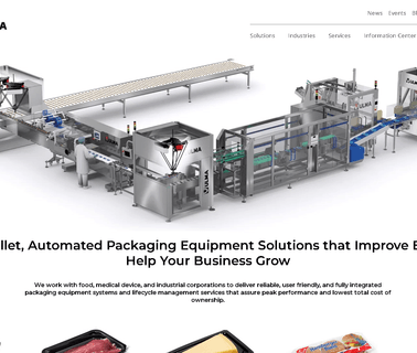 Harpak-Ulma Packaging stacker and unstacker