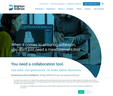 Btg Labs - the Surface Analyst: 1 Measurement 2 Seconds stick clean