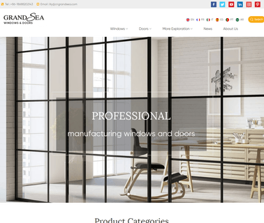 Guangzhou Grandsea Building Material best wood windows