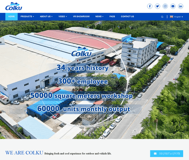 Foshan Sanshui Colku Electrical Appliance Limited. chest upright freezer