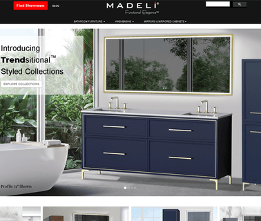 Home - Madeli stone bathroom vanities