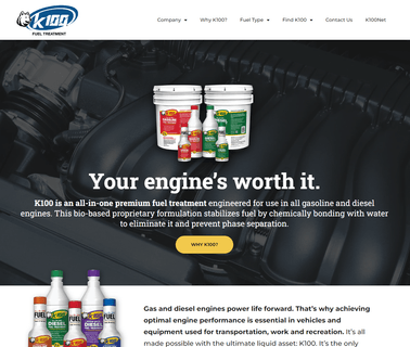 K100 Fuel Treatment diesel fuel bio