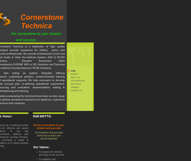 Cornerstone Technica swat tactical