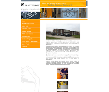 Quiptec Mold Manipulators and Foundry Equipment manipulator