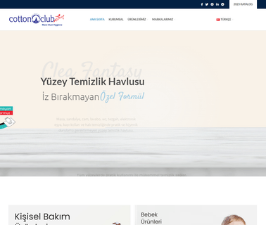Cotton Club Tr Hijyenik Ve Kimyevi Urunler Sanayi dry disc