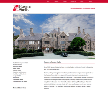 Architectural Models - Architectural Model Maker - Ryerson corporate models