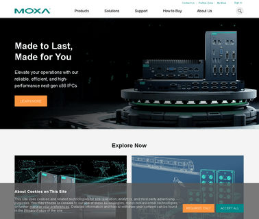 Moxa application solar