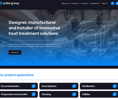 Home - Actini Sas machinery food processing industry