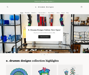E. Drumm Designs boutiques