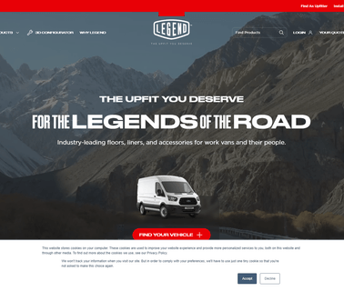 Legend Fleet Solutions cargo floor liners