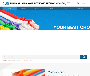 Jinhua Guanyang Electronic Technology cat6