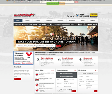 Dt Bike-Promotion Fahrertrainings Gmbh components tyres