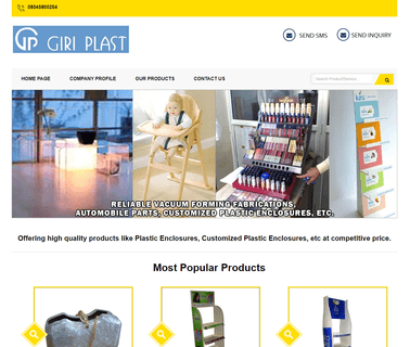 Giri Plast ice cream dispenser