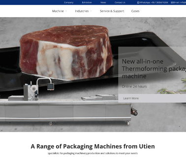 Utien Pack automatic pack machines