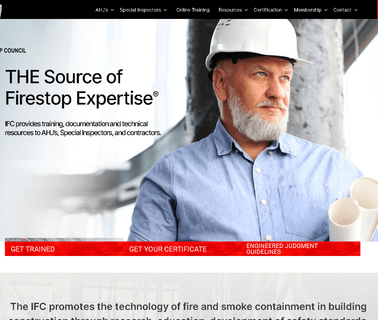 International Firestop Council preformed firestopping