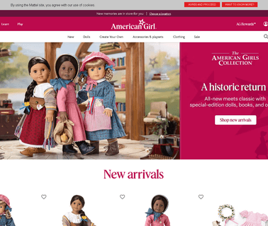 American Girl clothes site