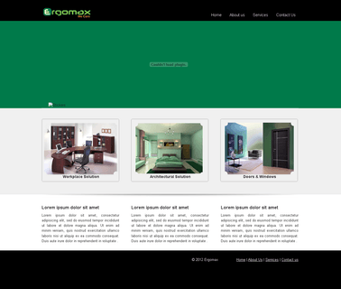 Ergomax Workplace Solutions India signage board