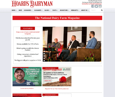 Hoards Dairyman animal management