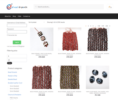Excel Exports indian leather cords