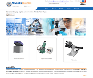 Advance Research Instruments Company automatic lighting