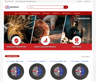 Continental Abrasives assures