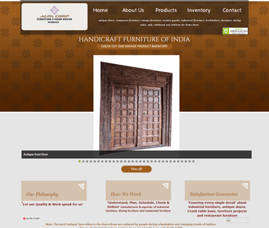 Alpa Corp carved mantel
