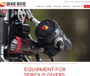 Dive Rite underwater breathing