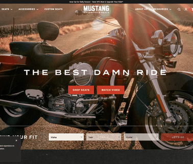 Mustand Seats berl saddles
