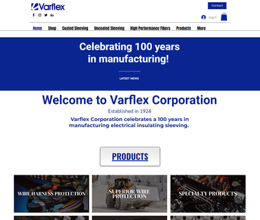 Varflex Insulated Electri fiberglass sleeving
