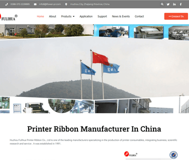 Huzhou Fulihua Printer Ribbon dx5 epson