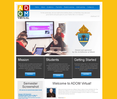 Archdiocese of Miami Virtual Catholic School Adom catholic