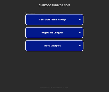 Servo International shredders waste