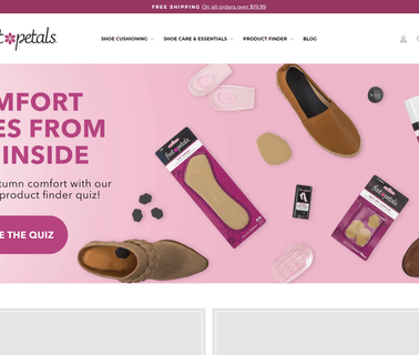 Foot Petals foot cushions
