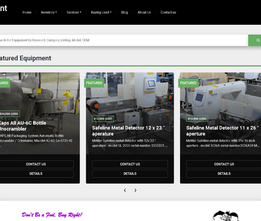 Used and Refurbished Packaging Process Equipment for Industry labelers
