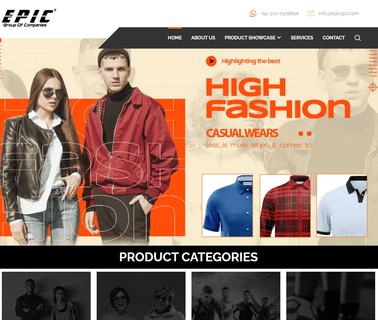 Epic Sports apparels leather