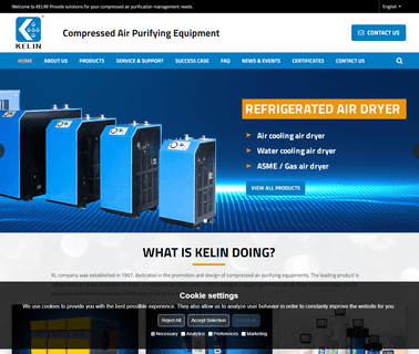 Hangzhou Kelin Aier Qiyuan Equipment high pressure industrial compressor
